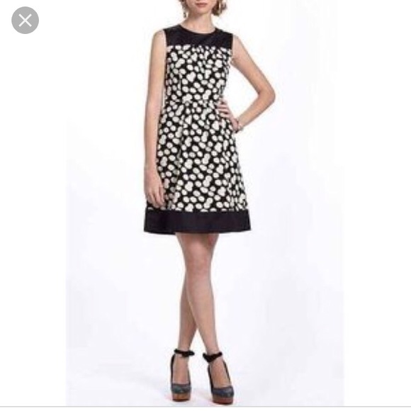 Anthropologie Polka Dot Dress - Picture 1 of 6